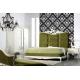 White Green Five Piece Luxury Classic Bedroom Set Victorian Bedroom Furniture