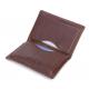 Handmade Leather Business Card Holder Men Personalized Minimalist Weight 45g