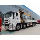 8X4 GIGA ISUZU Truck Mounted Crane 16 Ton Telescopic Boom Crane Truck