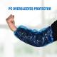 Wholesale Polyethylene Disposable Arm Sleeve Cover 18 Plastic Blue Disposable Arm Sleeves For Cooking And Tattoo