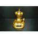 Gold Small Electronic Toys / Solar Energy Toys With Happy Worker Logo 10CM