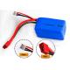 1800mAh 7.4V Lithium Polymer Batteries , Remote Control Car Rechargeable Batteries