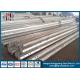 9m 300 Dan Power Transmission Poles , Steel Power Pole For Electrical Industry