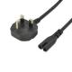 High Mechanical Life UK Power Cord With High Temperature Resistance