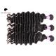 Free Tangle Brazilian Virgin Unprocessed Remy Human Hair Weave For Deep Wave