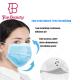 Non Woven Sterile Face Masks Antiviral Respirators Solvent Spray Cloth