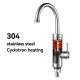 3300W LED Digital Display Electric Hot Water Heater Faucet 360 Degree Hand Adjustable