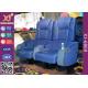 Fabric Upholstery Cinema Style Seating Chairs ISO Certification For Theatre