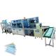 Three Layer Non Woven Face Mask Machine 13KW One Way Forming