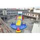 0.55mm PVC Tarpaulin Giant Inflatable Slide For Kids , 1 - 3 Years Warranty