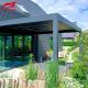 Grey Aluminium Gardening Tools Waterproof Windproof Pergola For Outdoor
