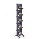 Adjustable Shelves Floor Standing Magazine Rack Easy To Move Various Color