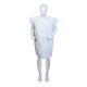 Non Woven Disposable Medical Gowns , White Disposable Overalls Isolation Function