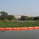 Marine Dredging PVC Floating Turbidity Fence Barrier For Water Silt