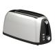 Customized Cord Storage Brushed Steel Toaster 2 Slice Stainless Steel