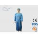 4OG Disposable Operating Gowns , Liquid Resist Blue Disposable Coveralls