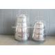 Four Tiers Portable Stainless Steel Lunch Box Double Layer Thermal Insulation