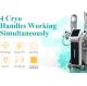 4 different sizes Cryo handles Zeltiq cool body sculpting machine for slim freezer weight loss