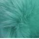 100% Polyester Back Material Faux Dyed Fox Fur for Garments Luxurious and Comfortable