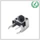 Side Push Type 6x6 Right Angle Tact Switch With Metal Bracket
