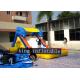 7 x 3m Cute Inflatable Water Slide Yellow Plato PVC Tarpaulin Pool Slide For Kids