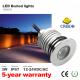 3W Mini LED Buried Light CREE XBD IP67 Recessed swimming pool LED underground lamps