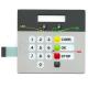 PET White Membrane Keypad With LED IP65 Protection Level