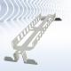 Precision Waterjet Cutting Services Forged Aluminum Alloy Solar Clamps 6061-T6