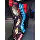 Indoor slim  Wave-shape HD LED poster with soft module