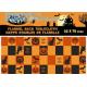 Vinyl Christmas Happy Halloween Banquet Event & Party Supplies Decoration Ployester Tablecloths Table Cover picnics