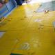 PU Material Anti Skid Mat 30mm ZP375 For Drilling Rig Rotary Table