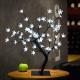 Cherry Blossom Desk Top Bonsai Tree Light, Decorative Warm White Light, Black Branches, Perfect for Home Festival Party