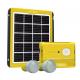 Portable solar system DC 5W Solar lighting kit colorful /Super Bright Phone charger
