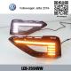 VW Volkswagen Jetta 2019 DRL LED Daytime driving turn signal Lights