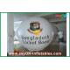 White PVC Advertising Helium Balloon 6M Inflatable For Outdoor Show Event