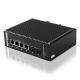 RTL8380MI TPS23861 Industrial Unmanaged POE Switch 4 POE Port 2 SFP Fiber Switch