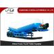 30-60 Cubic Meter Bulk Cement Tanker Trailer 3x13 Ton Axle Steel Q345B End Plate