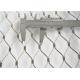 60*105mm Stainless Steel Ferrule Rope Mesh Diamond Stair Railing Infill Netting Safety