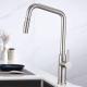 Automatic Kitchen Tap Angled Spout Smart Kitchen Faucet With Extendable Head