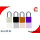 Safety Padlocks for Lockout Tagout , Anodized Solid Aluminum Padlocks with CE certification