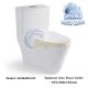 SIGMAR6107 Economic Ceramic WC Toilet Wc Toilet Bowl S-Trap Ceramic Toilet
