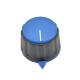 ABS / Brass Material Plastic Rotary Switch Knob Size Φ20.7*15.4mm For Electrical