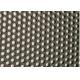 Black Metal Mesh Sheet , Round Hole 2.0 Mm  Aluminum Punched Aluminum Sheet