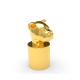 Custom Dog Head Gold Fasion ISO 9001 Perfume Bottle Caps