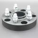 30MM Forged Aluminum Billet Hubcentric Wheel Adapters Bolt Pattern 5x130 to 5x112 Anodized Black Finish