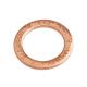 User-Friendly Customized Rose Gold Metal O Ring for Handbags Custom Engraved