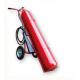 30KG CO2 Fire Extinguisher Red Cylinder Trolley for Class B Fire Fighting