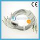 Fukuda Denshi FX-7102 10 lead EKG/ECG cable,Banana 4.0