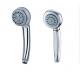 ZYD-2020 Five Fuction Water Saving  Round Shape ABS Plastic Injection Chrome Plated Bathroom Accessory Shower Hand