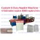 High Speed 4000 Napkin/Minute Tissue Paper Folding Machine With Cover